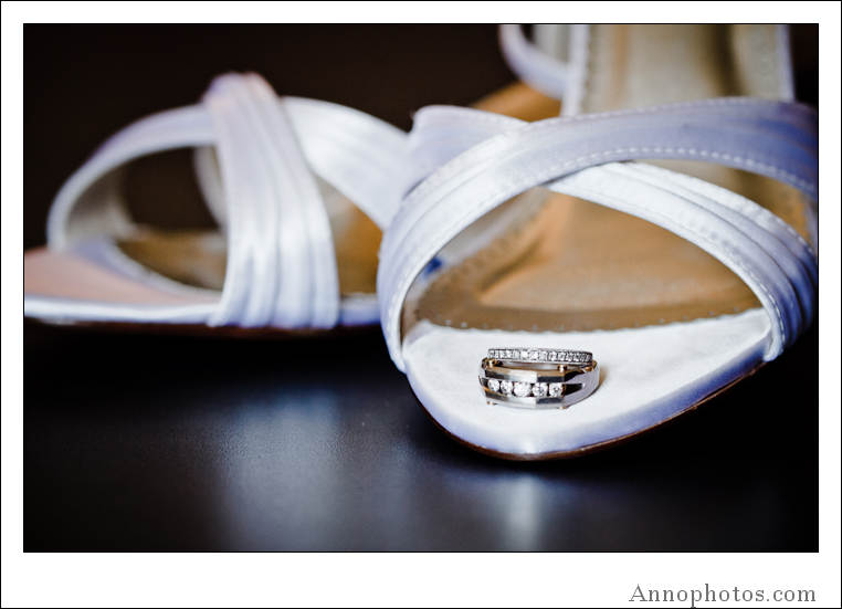 Chicago wedding photo - shoes and ring