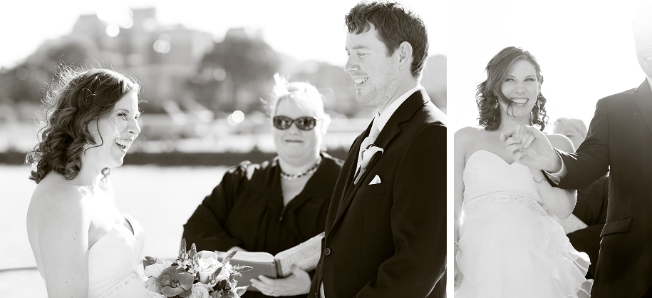 Chicago Wedding Photographer, Boat Wedding Photos