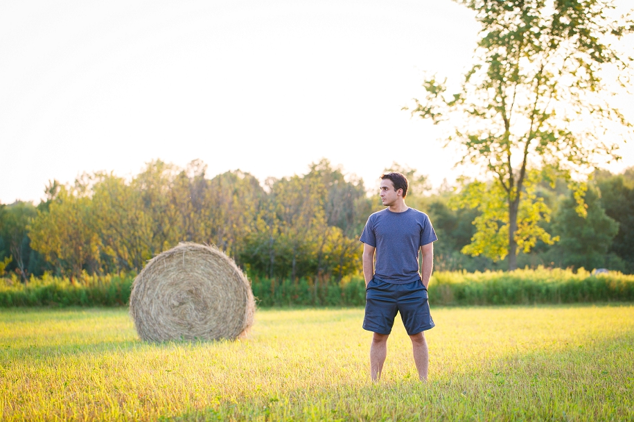 Northwoods Wisconsin Hay Field