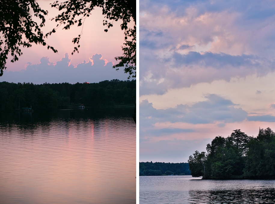 Northwoods Wisconsin Sunset