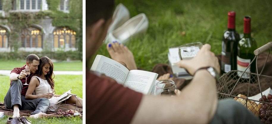 University of Chicago Engagement Photos