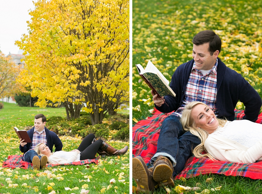 Chicago Fall Engagement Photos