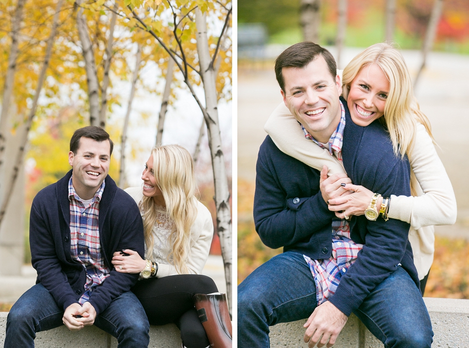 Chicago Fall Engagement Photos