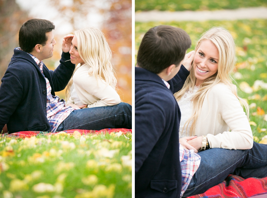 Chicago Fall Engagement Photos