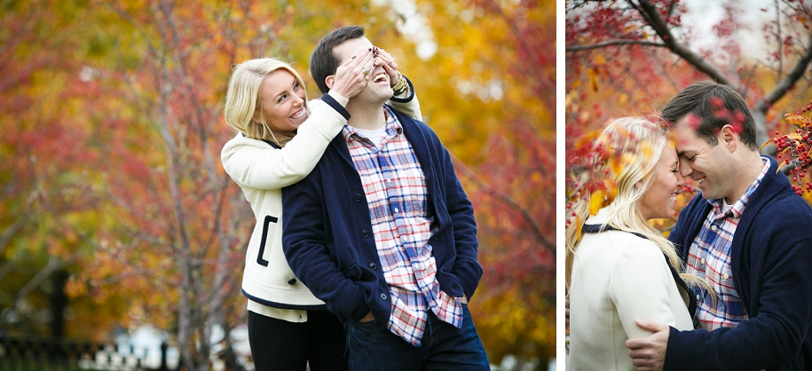 Chicago Fall Engagement Photos