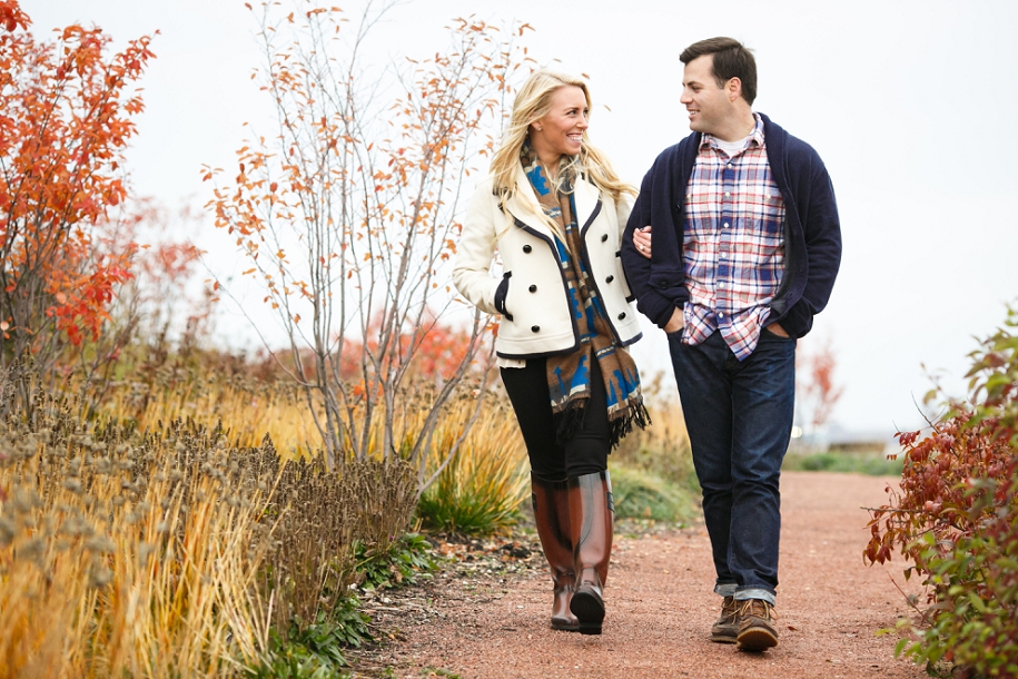 Chicago Fall Engagement Photos