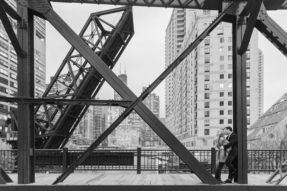 Chicago Fall Engagement Photos