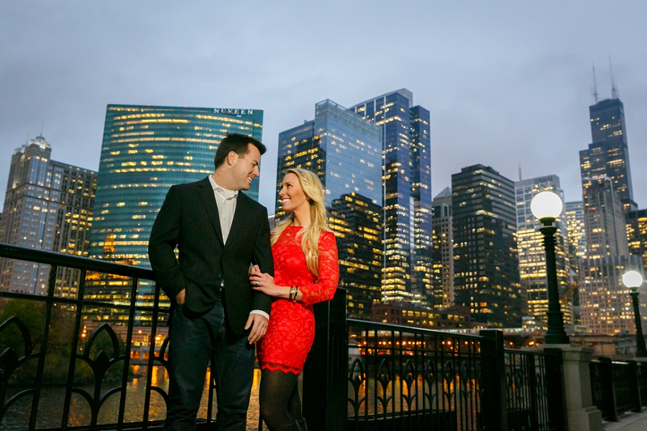 Chicago Fall Engagement Photos