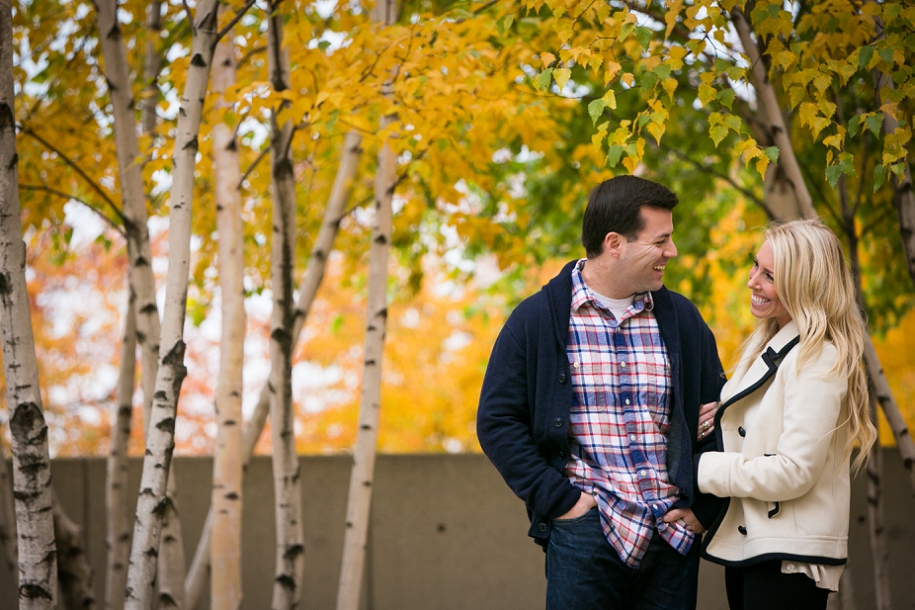 Chicago Fall Engagement Photos