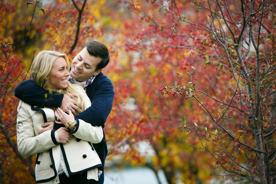 Chicago Fall Engagement Photos