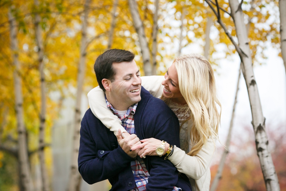 Chicago Fall Engagement Photos