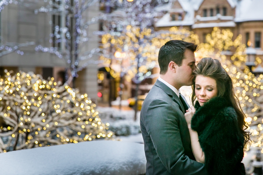 Murphy Auditorium Winter Wedding Chicago