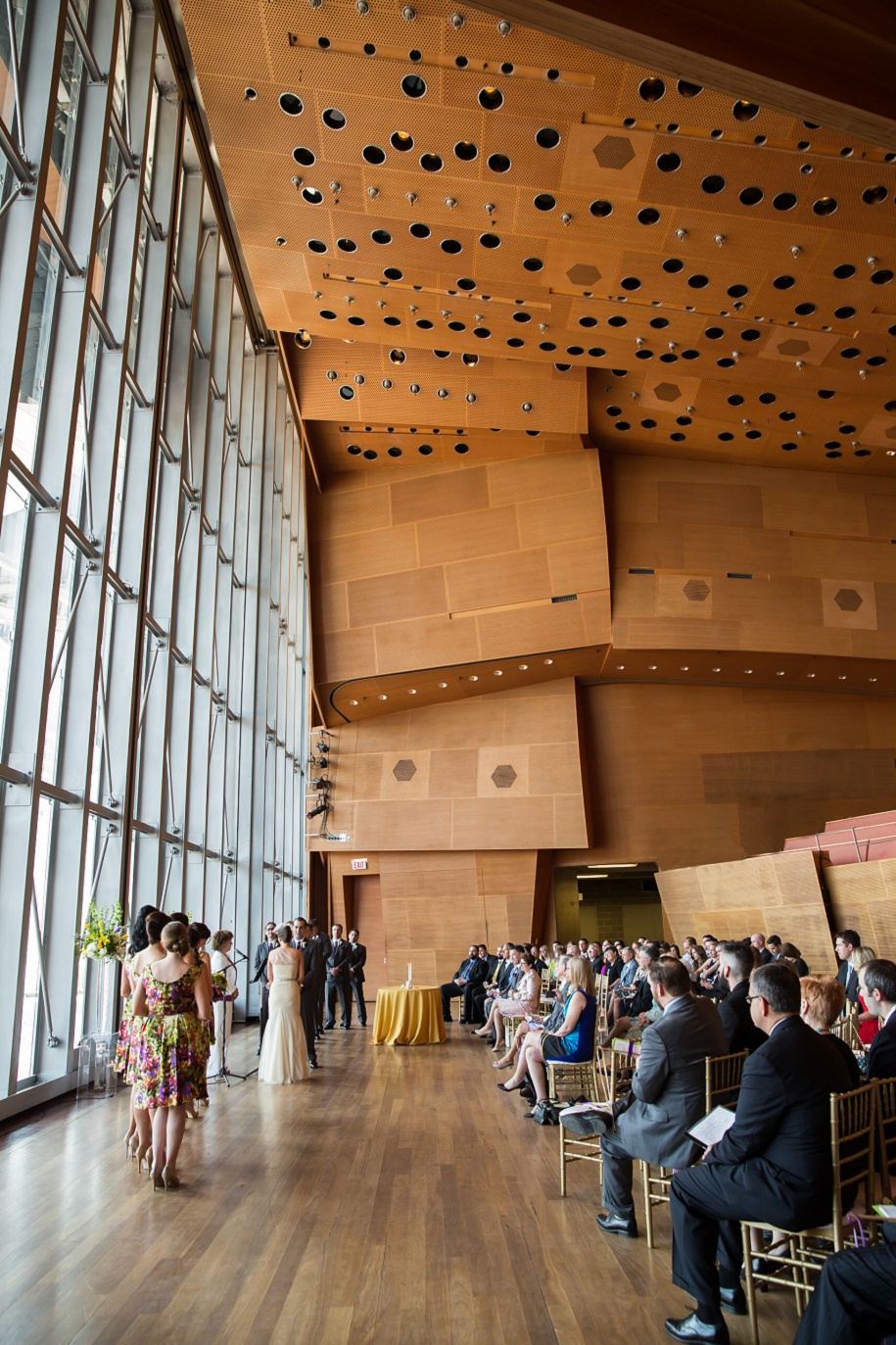 Pritzker Pavilion Millennium Park Chicago Wedding Photos