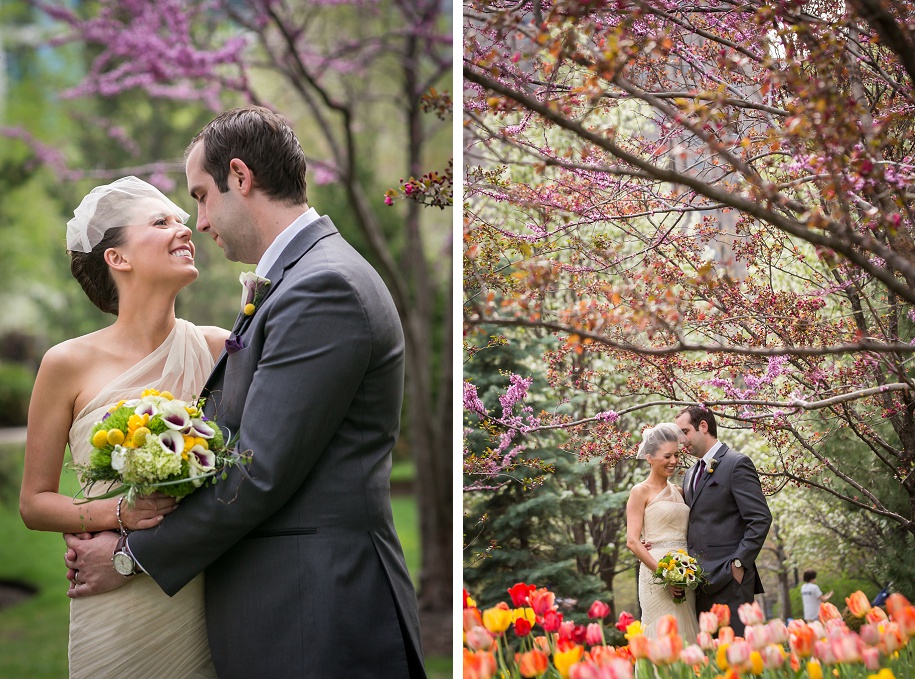 Pritzker Pavilion Millennium Park Chicago Wedding Photos