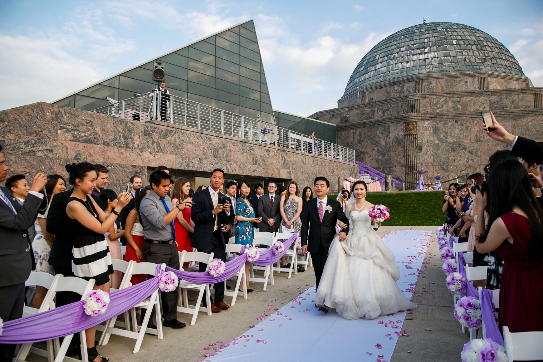 Adler Planetarium Wedding Photos