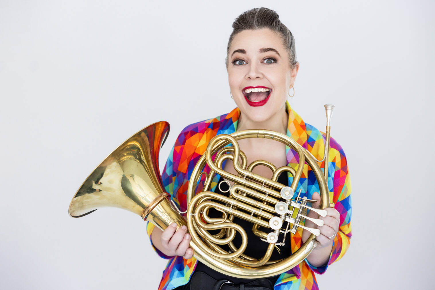 french horn musician headshot barrington il ann kam photography2